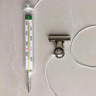 FN-W angepasstes klinisches Quecksilberfreies Digitalthermometer in Gelb/Blau