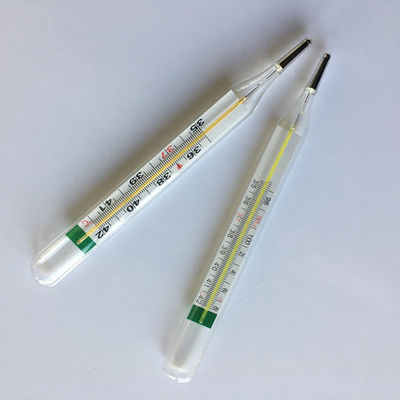 Medizinischer Achselbecken-Glasflüssigkeitsthermometer mit präziser Quecksilberfreiheit