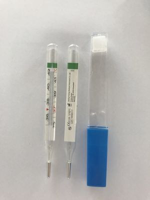 Quecksilberfreie Mundthermometer aus kundenspezifischem Stützglas mit CE-Zertifizierung