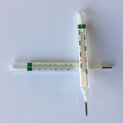 Kundenspezifische Unterstützung ohne Quecksilberglasrohr Klinisches Thermometer für Anwendungen