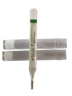 Kundenspezifische Unterstützung ohne Quecksilberglasrohr Klinisches Thermometer für Anwendungen