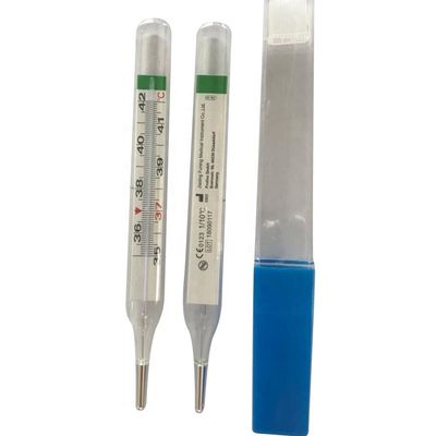 Glasthermometer mit CE-Zulassung hohe Genauigkeit 41°C 0,1°C und 0,15°C wasserdicht
